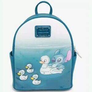 Loungefly Disney Lilo and Stitch Water‎ Ducklings Mini Backpack Exclusive